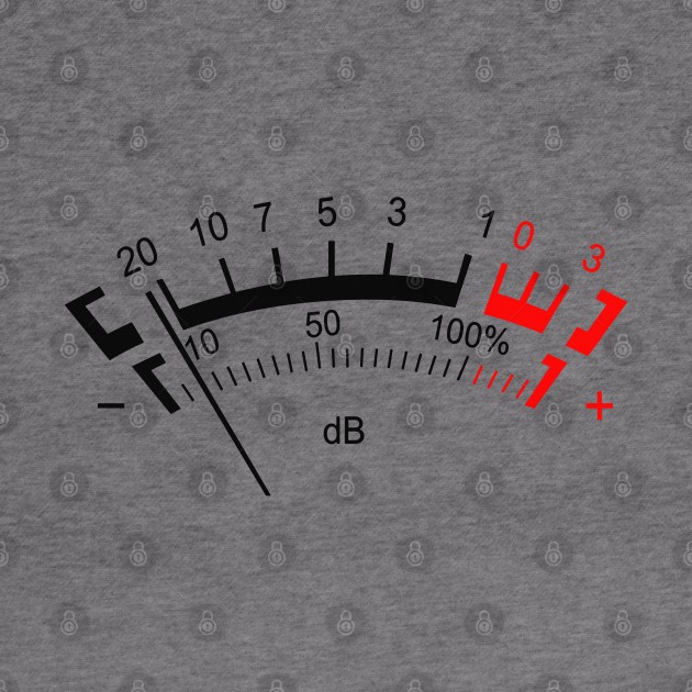 dB Decibel Meter #2- Music Producer Gift by DankFutura